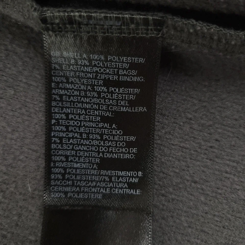 The North Face Jacket Mens‎ Small Gray Softshell Full Zip Hiking NF00CUN8DYZ